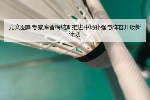 尤文图斯考察库普梅纳斯推进中场补强与阵容升级新计划